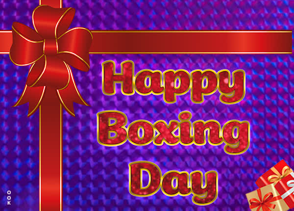 Postcard boxing day