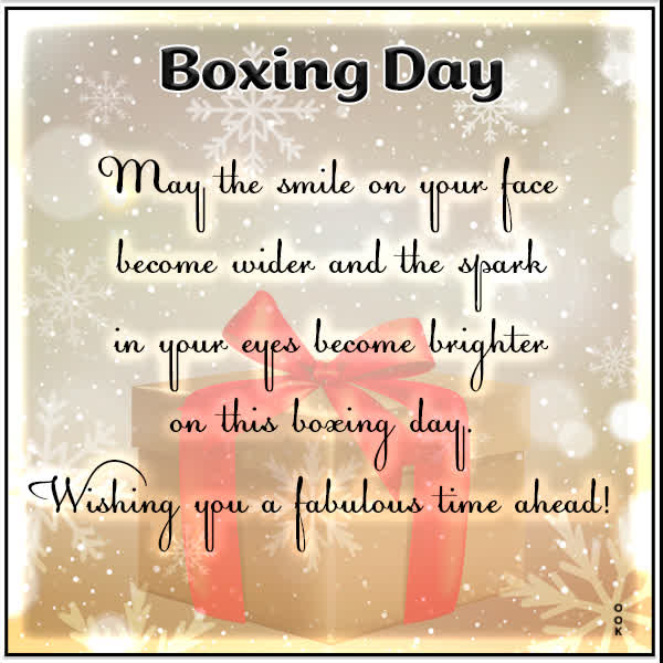 Picture boxing day