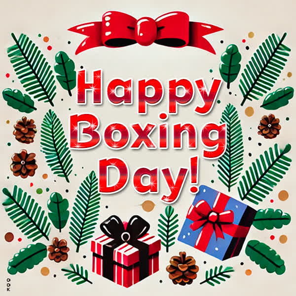 Postcard boxing day