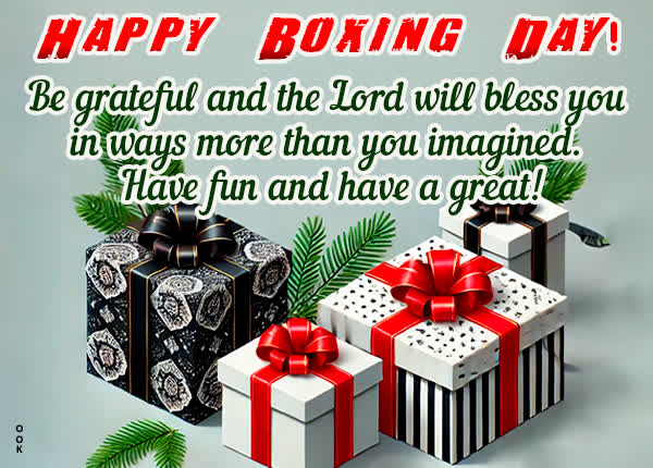 Picture boxing day