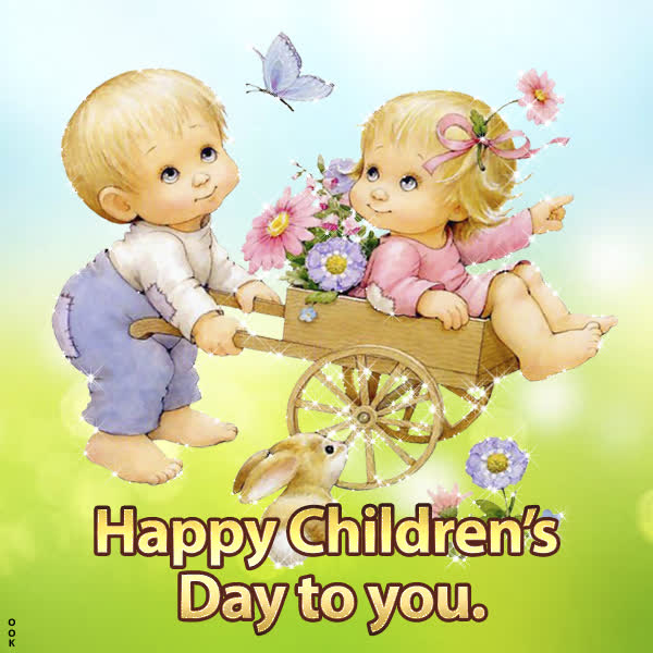 Postcard children day (bal divas)