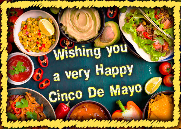 Postcard cinco de mayo