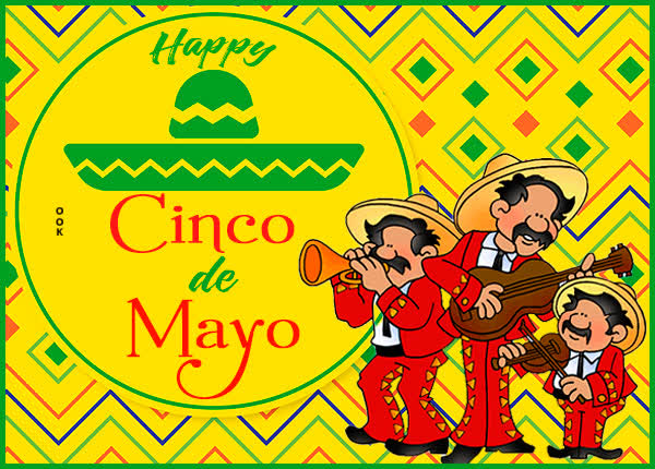 Postcard cinco de mayo