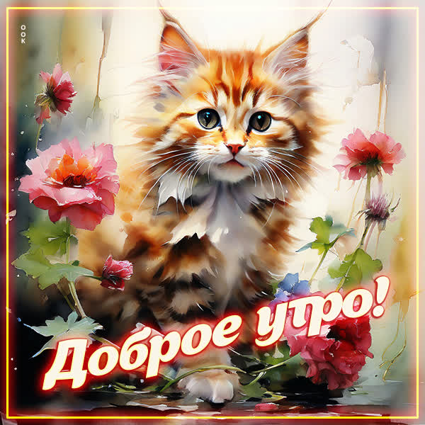 Postcard чудесная открытка доброе утро