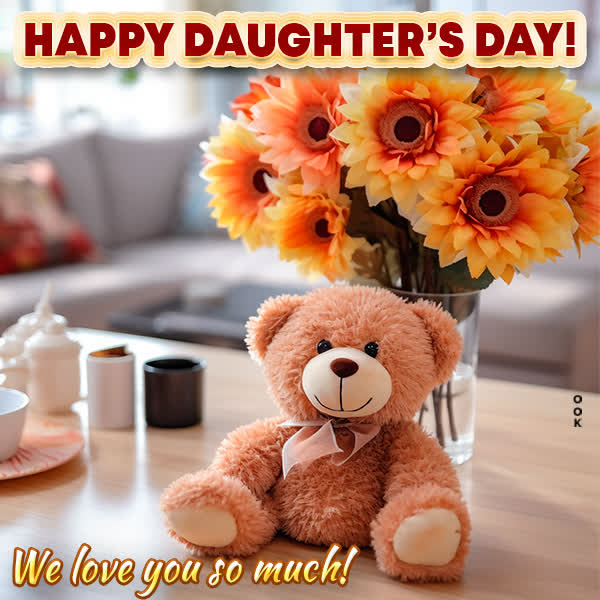 Postcard daughters day