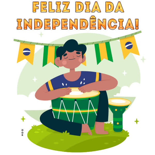 Postcard dia da independência do brasil