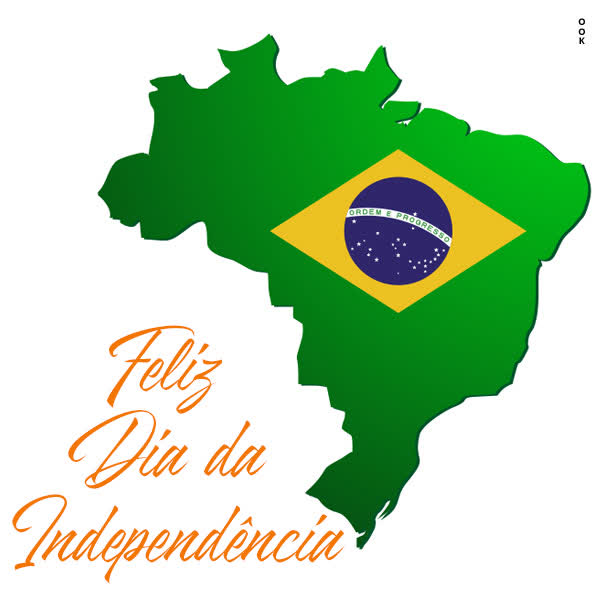 Postcard dia da independência do brasil