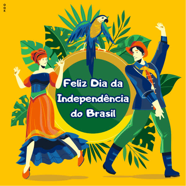 Postcard dia da independência do brasil