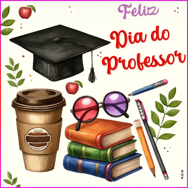 Postcard dia do professor