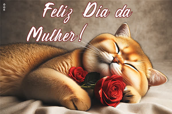 Postcard dia internacional da mulher