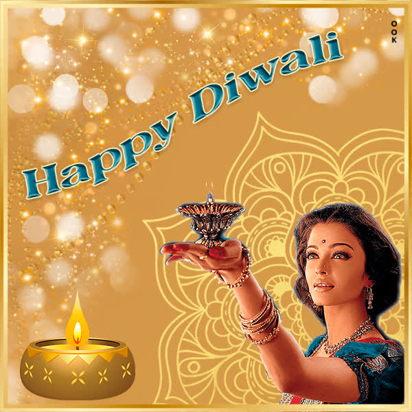 Postcard diwali