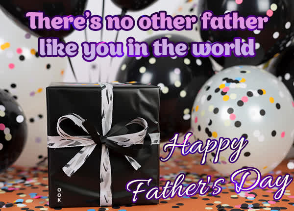 Postcard fathers day