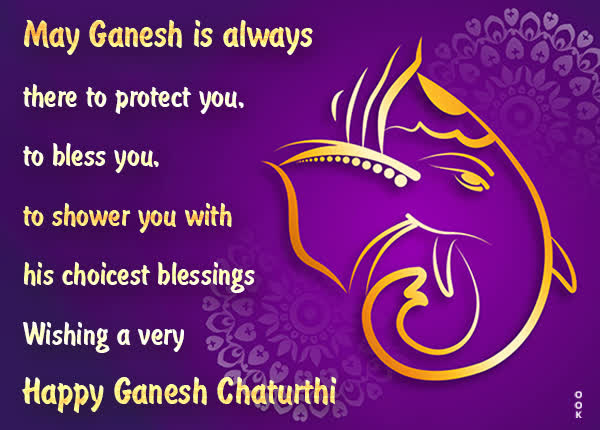 Postcard ganesh chaturthi