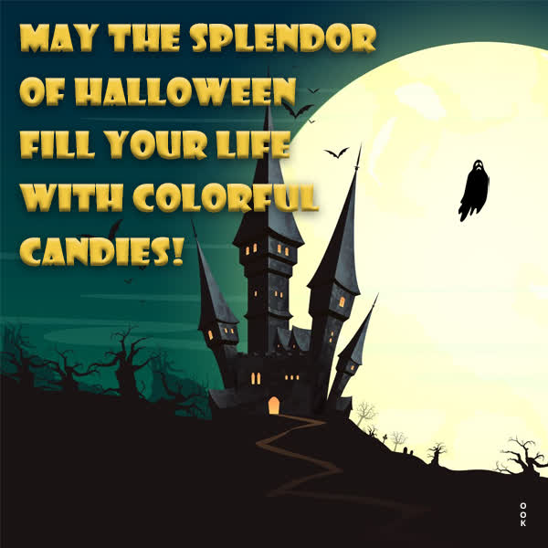 Postcard halloween