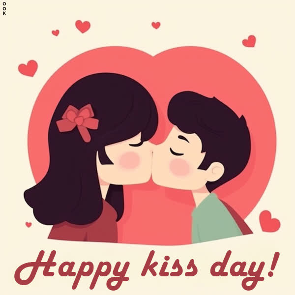 Picture international kissing day