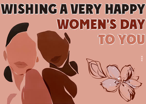 Postcard international women's day