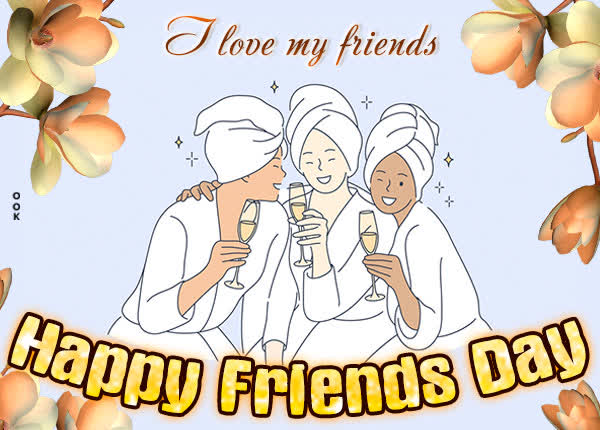 Postcard int'l. day of friendship