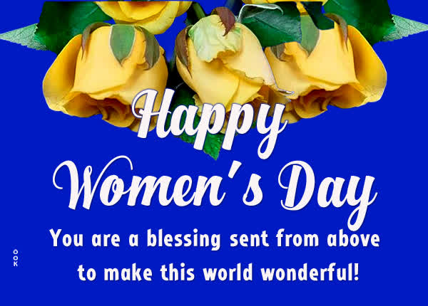 Postcard int'l. women's day