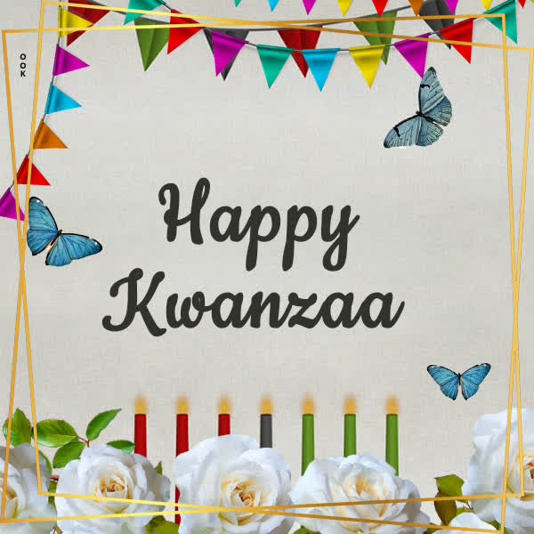 Postcard kwanzaa