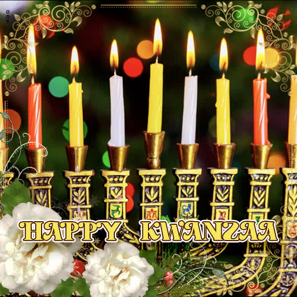 Postcard kwanzaa