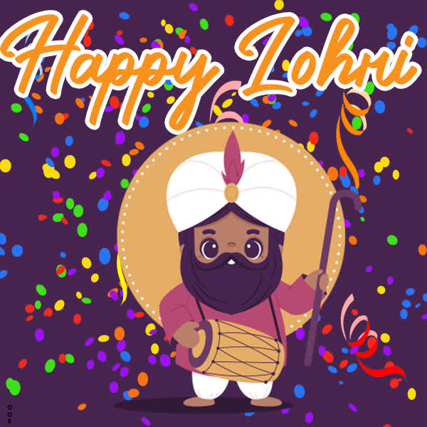 Postcard lohri