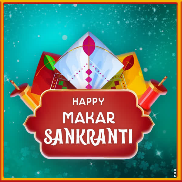 Postcard makar sankranti