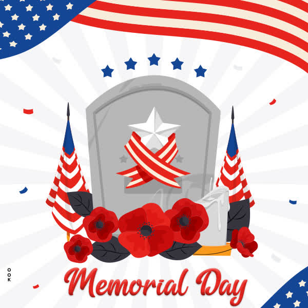 Postcard memorial day