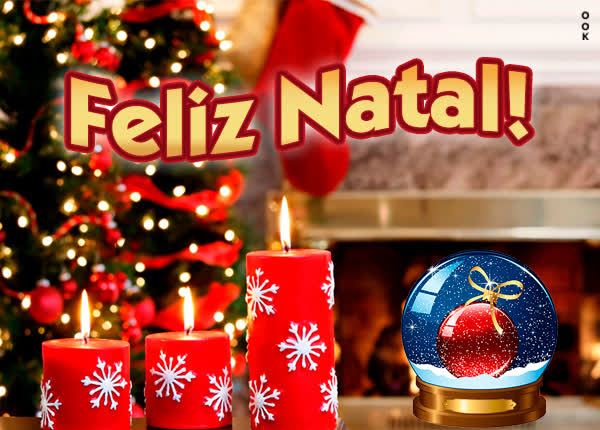 Postcard natal