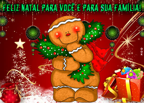 Postcard natal