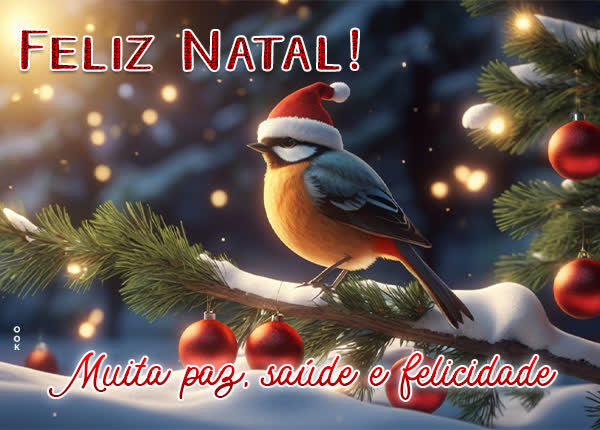 Postcard natal