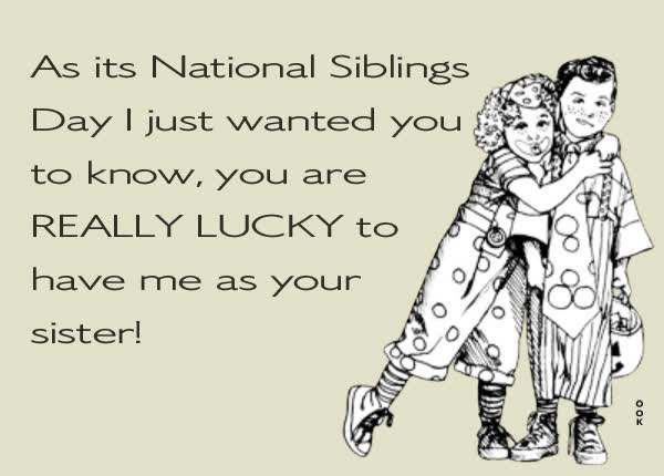 Picture national siblings day