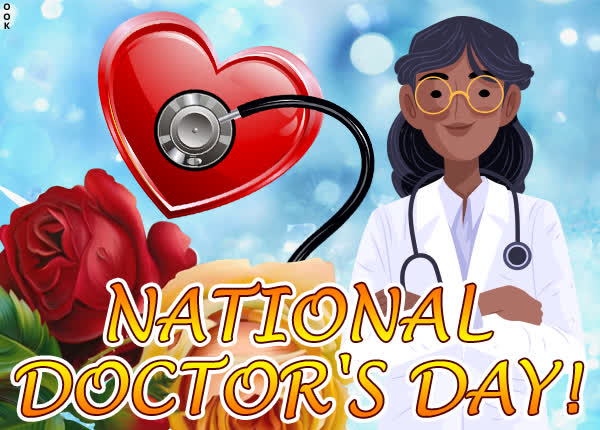 Postcard nat'l doctors day