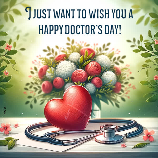 Postcard nat'l doctors day