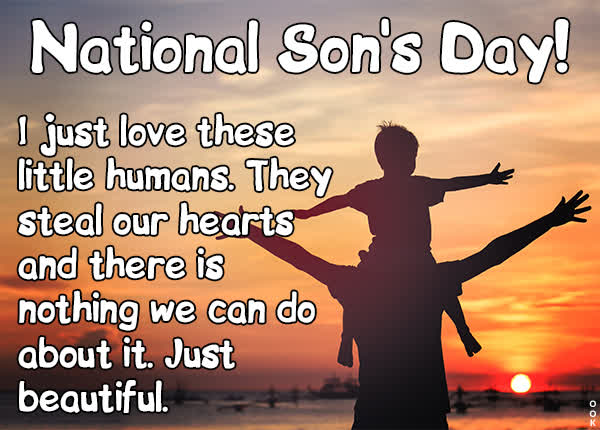 Postcard nat'l. son's day