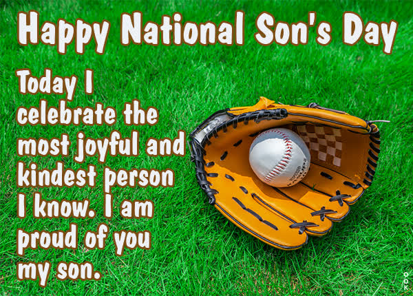 Postcard nat'l. son's day