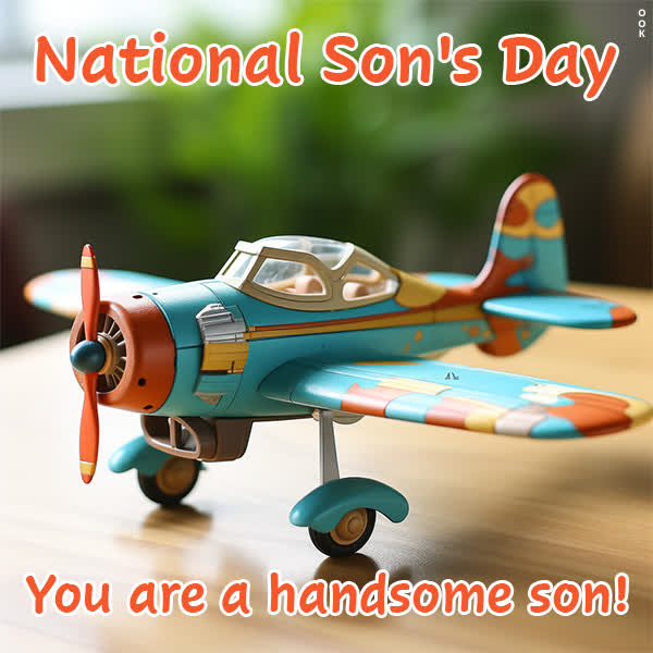 Postcard nat'l. son's day