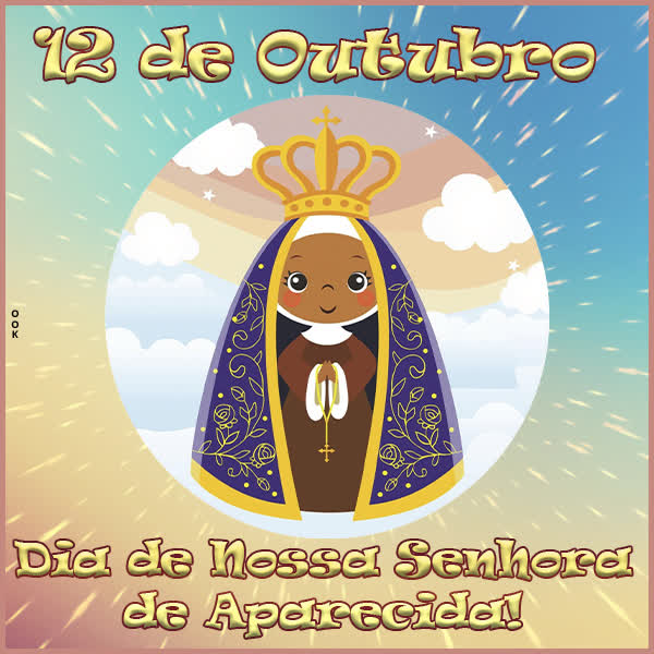 Postcard nossa senhora aparecida