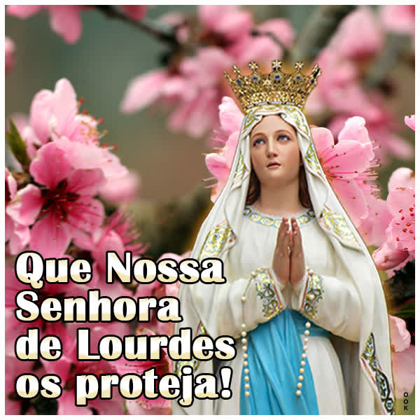 Picture nossa senhora de lourdes