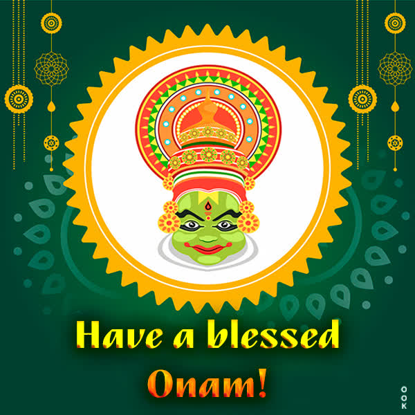 Postcard onam