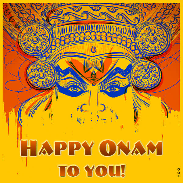 Postcard onam