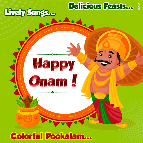 Postcard onam