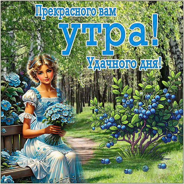 Postcard позитивная открытка для прекрасного утра