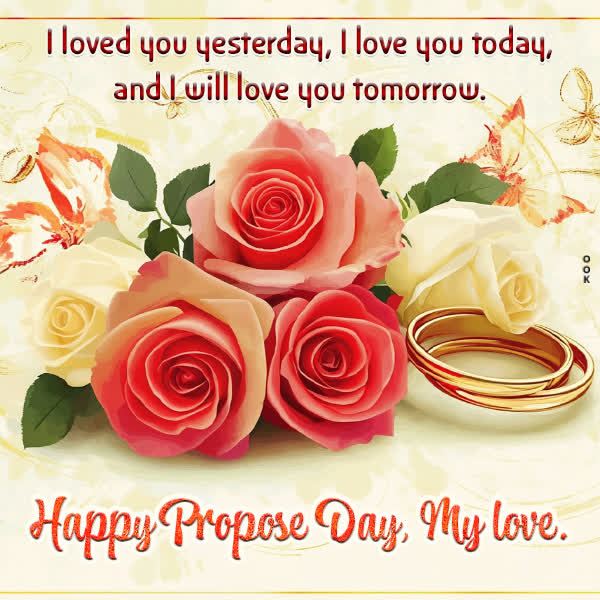 Picture propose day