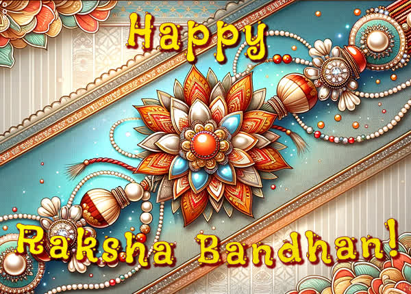 Postcard raksha bandhan