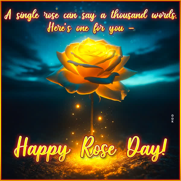 Picture rose day