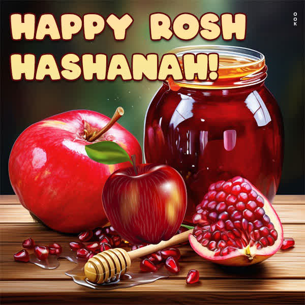 Postcard rosh hashanah