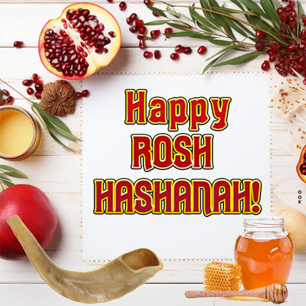 Postcard rosh hashanah