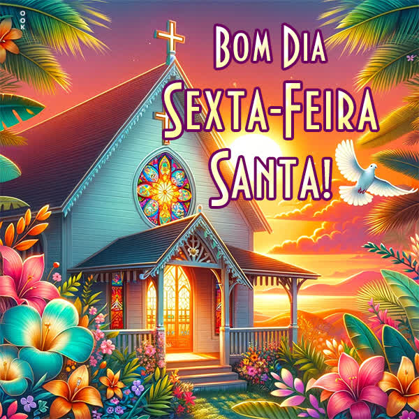 Postcard sexta-feira santa