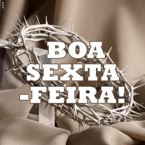 Postcard sexta-fiera santa