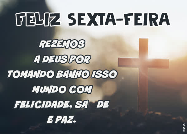 Postcard sexta-fiera santa